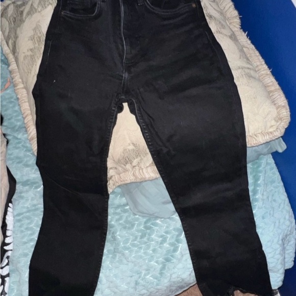 Zara Denim - Zara High Rise Black Women's Jeans